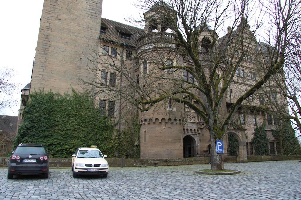 Hotel Am Schloss Neuenstein Neuenstein  Exteriör bild